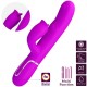 Вибратор PRETTY LOVE - RABBIT VIBRATOR WITH LICKING FUCHSIA