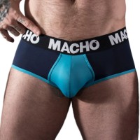 Бельо за мъже MACHO - MS26A SLIP BLUE/BLUE M