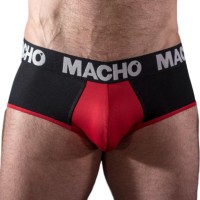 Бельо за мъже MACHO - MS26N SLIP BLACK/RED S