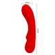 Вибратор PRETTY LOVE - PRESCOTT RECHARGEABLE VIBRATOR RED