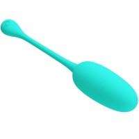 Вибро яйце PRETTY LOVE - KNUCKER WATER GREEN RECHARGEABLE VIBRATING EGG