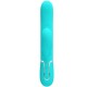 Вибратор PRETTY LOVE - PERLITA MULTIFUNCTION 3 IN 1 G-SPOT VIBRATOR AQUA GREEN