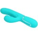 Вибратор PRETTY LOVE - PERLITA MULTIFUNCTION 3 IN 1 G-SPOT VIBRATOR AQUA GREEN