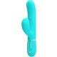 Вибратор PRETTY LOVE - PERLITA MULTIFUNCTION 3 IN 1 G-SPOT VIBRATOR AQUA GREEN