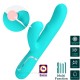 Вибратор PRETTY LOVE - PERLITA MULTIFUNCTION 3 IN 1 G-SPOT VIBRATOR AQUA GREEN