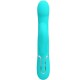 Вибратор PRETTY LOVE - RABBIT VIBRATOR PEARLS AQUA GREEN