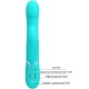 Вибратор PRETTY LOVE - RABBIT VIBRATOR PEARLS AQUA GREEN