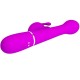 Вибратор PRETTY LOVE - DEJON RABBIT VIBRATOR 3 IN 1 MULTIFUNCTION VIOLET