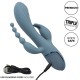 Вибратор CALEXOTICS - VIBRATOR TRIPLE ECSTASY GREY