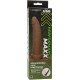 CALEXOTICS - PERFORMANCE MAXX RECHARGABLE DUAL PENETRATOR BROWN SKIN