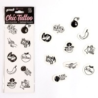 SECRET PLAY - SET OF 10 SPICY COLLECTION TEMPORARY TATTO