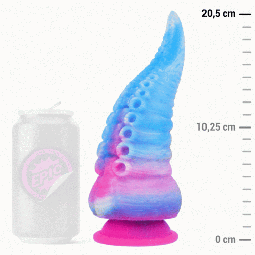 Дилдо EPIC - PHORCYS BLUE TENTACLE DILDO BIG SIZE