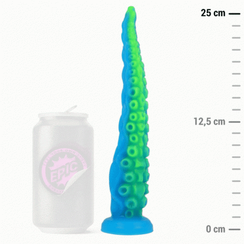 Дилдо EPIC - SCYLLA FLUORESCENT THIN TENTACLE DILDO SMALL SIZE