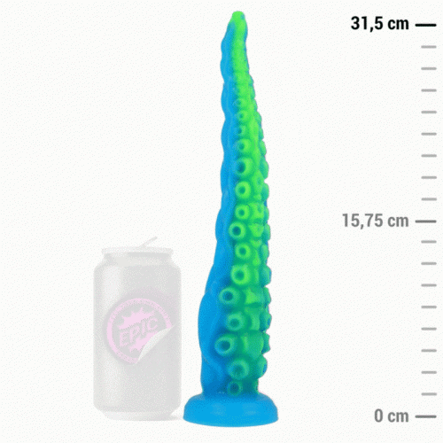 Дилдо EPIC - SCYLLA FLUORESCENT THIN TENTACLE DILDO LARGE SIZE