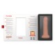 Вибратор ONINDER - MEDIUM BOGOTÁ VIBRATOR DILDO 9 SPEEDS NATURAL 20 CM -O- 4.2 CM - FREE APP