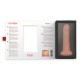 Вибратор ONINDER - SMALL BOGOTÁ VIBRATOR DILDO 9 SPEEDS NATURAL 17.5 CM -O- 4 CM - FREE APP