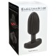 Анален разширител ELECTRASTIM - TARTARUS ANAL PLUG QUADRIPOLAR SILICONE BLACK