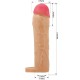 Пенис уголемител PRETTY LOVE - CHANE PENIS EXTENDER COVER FLESH