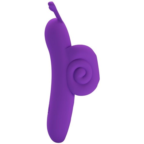 Стимулатор PRETTY LOVE - SNAIL POWERFUL PURPLE FINGER STIMULATOR