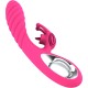 Вибратор ARMONY - VICKY RABBIT VIBRATOR WITH FUCHSIA PULL RING TONGUE