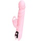 Вибратор ARMONY - FULLY TONGUE VIBRATOR WITH STIMULATING TONGUE PINK HEAT EFFECT