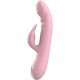 Вибратор ARMONY - FULLY FINGER RABBIT VIBRATOR PINK HEAT EFFECT