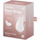 Вибратор SATISFYER - DEW DROP VIBRATOR LAY-ON WHITE