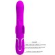 Вибратор PRETTY LOVE - MULTIFUNCTION RABBIT VIBRATOR 4 IN 1 BUTTERFLY FUCHSIA