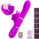 Вибратор PRETTY LOVE - MULTIFUNCTION RABBIT VIBRATOR 4 IN 1 BUTTERFLY FUCHSIA