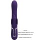 Вибратор PRETTY LOVE - MULTIFUNCTION RABBIT VIBRATOR 4 IN 1 BUTTERFLY PURPLE