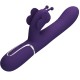 Вибратор PRETTY LOVE - MULTIFUNCTION RABBIT VIBRATOR 4 IN 1 BUTTERFLY PURPLE