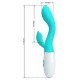 Вибратор PRETTY LOVE - BRIGHTY G-SPOT VIBRATOR AQUA GREEN