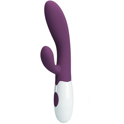 Вибратор PRETTY LOVE - ALVIS RABBIT VIBRATOR & PURPLE G-SPOT