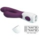 Вибратор PRETTY LOVE - ANDRE RABBIT VIBRATOR & G-POINT STIMULATOR PURPLE