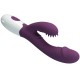 Вибратор PRETTY LOVE - ANDRE RABBIT VIBRATOR & G-POINT STIMULATOR PURPLE