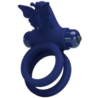 Пенис ринг PRETTY LOVE - JAMELE DOUBLE RING WITH VIBRATI