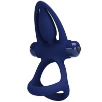 Пенис ринг PRETTY LOVE - MAT DOUBLE RING WITH VIBRATION 