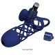 Пенис ринг PRETTY LOVE - GIANN VIBRATOR RING WITH SILICONE SHEATH BLUE