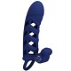 Пенис ринг PRETTY LOVE - ALTAF VIBRATOR RING WITH SILICONE SHEATH BLUE