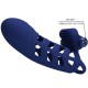 Пенис ринг PRETTY LOVE - ALTAF VIBRATOR RING WITH SILICONE SHEATH BLUE