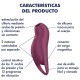 Клиторен стимулатор SATISFYER - POCKET PRO 1 CLITORIS STIMULATOR GARNET