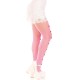 Чорапи LEG AVENUE - STOCKINGS WITH OPENINGS HEART & BOWS PINK