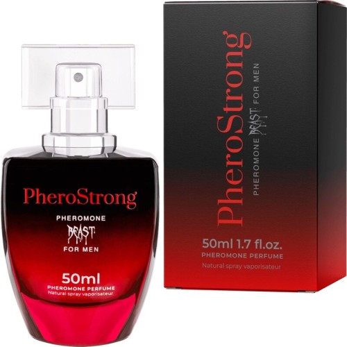 Парфюм с феромони PHEROSTRONG - PREROMONE PERFUME BEAST FOR MEN 50 ML