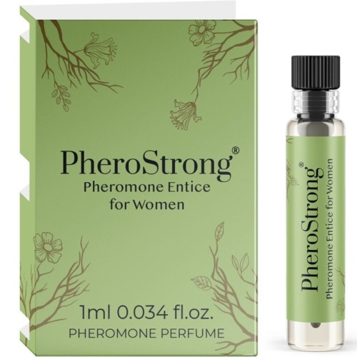 Парфюм с феромони PHEROSTRONG - PHEROMONE PERFUME ENTICE FOR WOMAN 1 ML