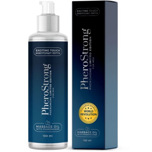 Масажно олио PHEROSTRONG - MASSAGE OIL LIMITED EDITION FOR MEN 100 ML