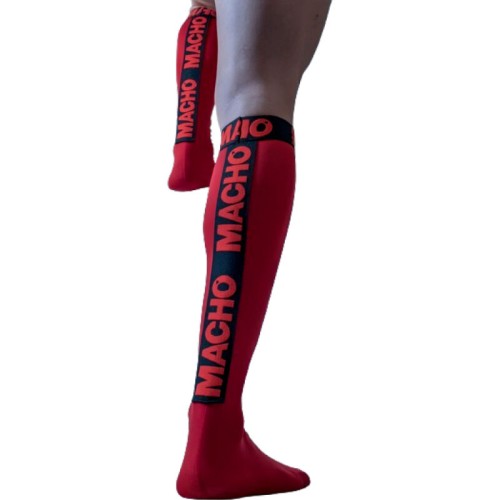 Чорапи MACHO - THIN SOCKS ONE SIZE RED