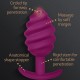 Анален разширител G-VIBE - GPLUG TWIST 2 PURPLE ANAL PLUG