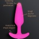 Анален разширител G-VIBE - GPLUG VIBRATOR PLUG ANAL XS FUCHSIA