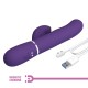 Вибратор PRETTY LOVE - PERLITA G-SPOT VIBRATOR 3 IN 1 MULTIFUNCTION PURPLE