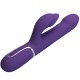 Вибратор PRETTY LOVE - ZALIN RABBIT VIBRATOR PEARLS 4 IN 1 PURPLE